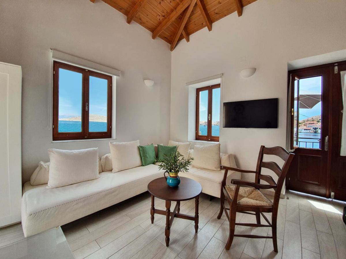 Aegean View Villas Chalki Town Esterno foto