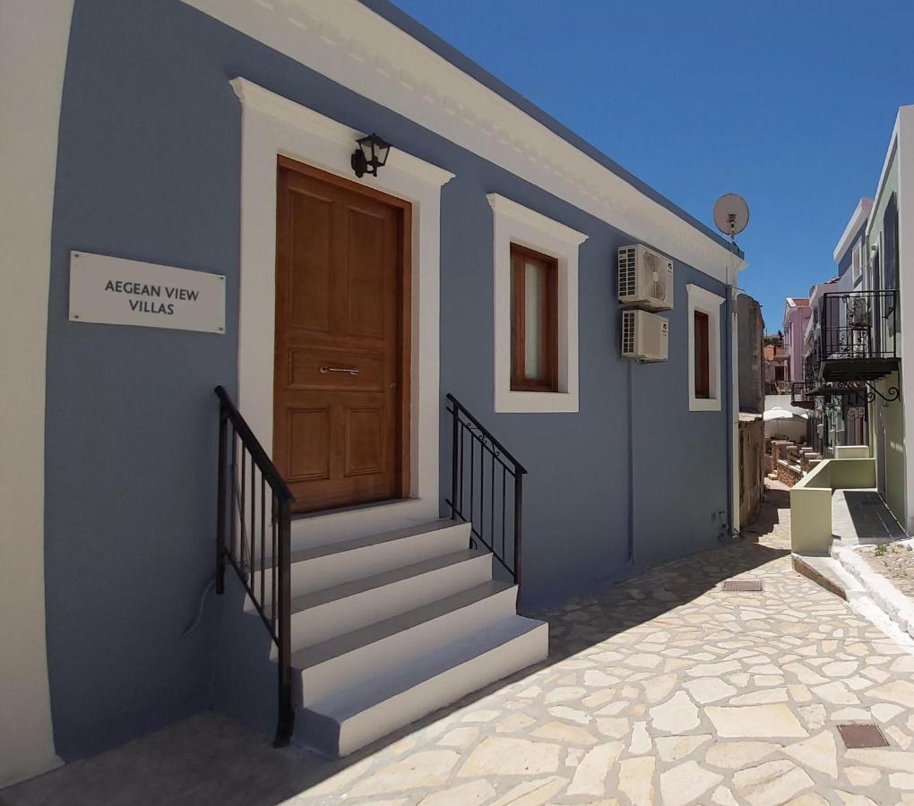 Aegean View Villas Chalki Town Esterno foto