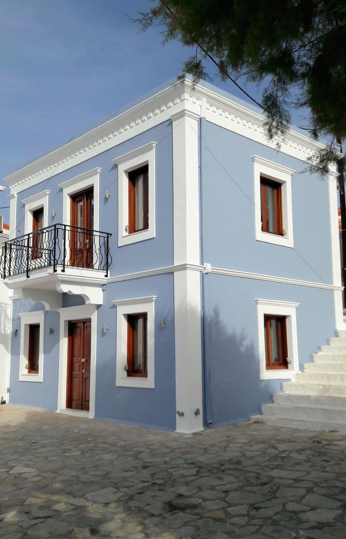 Aegean View Villas Chalki Town Esterno foto