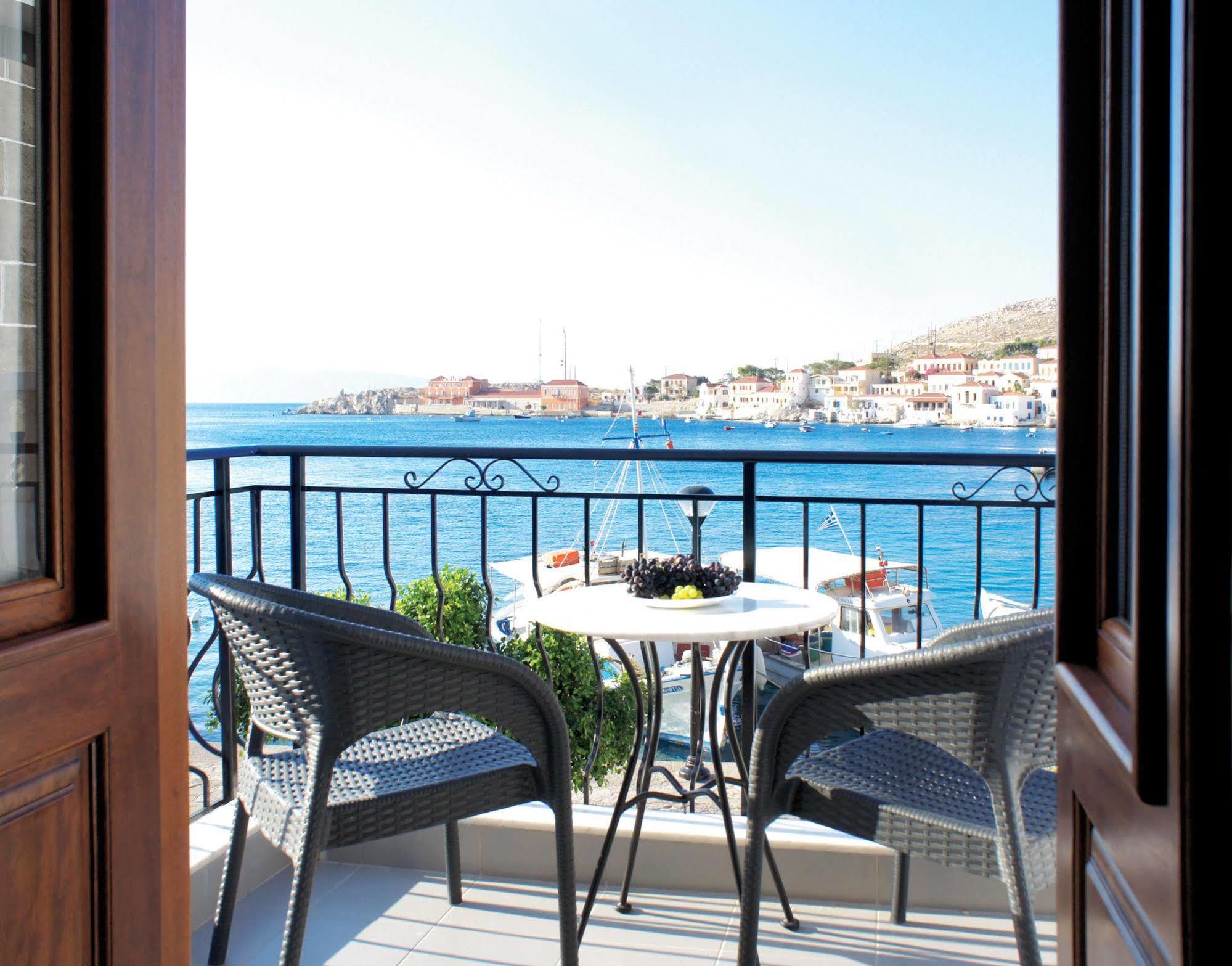 Aegean View Villas Chalki Town Esterno foto