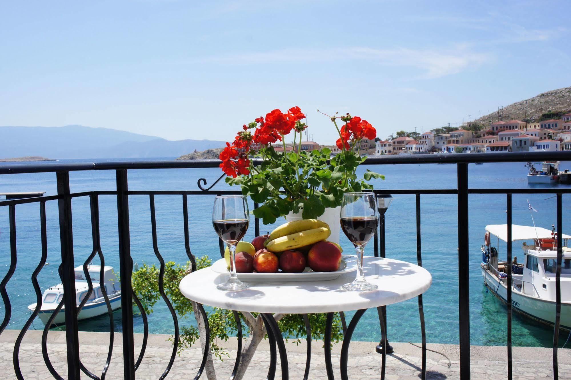 Aegean View Villas Chalki Town Esterno foto
