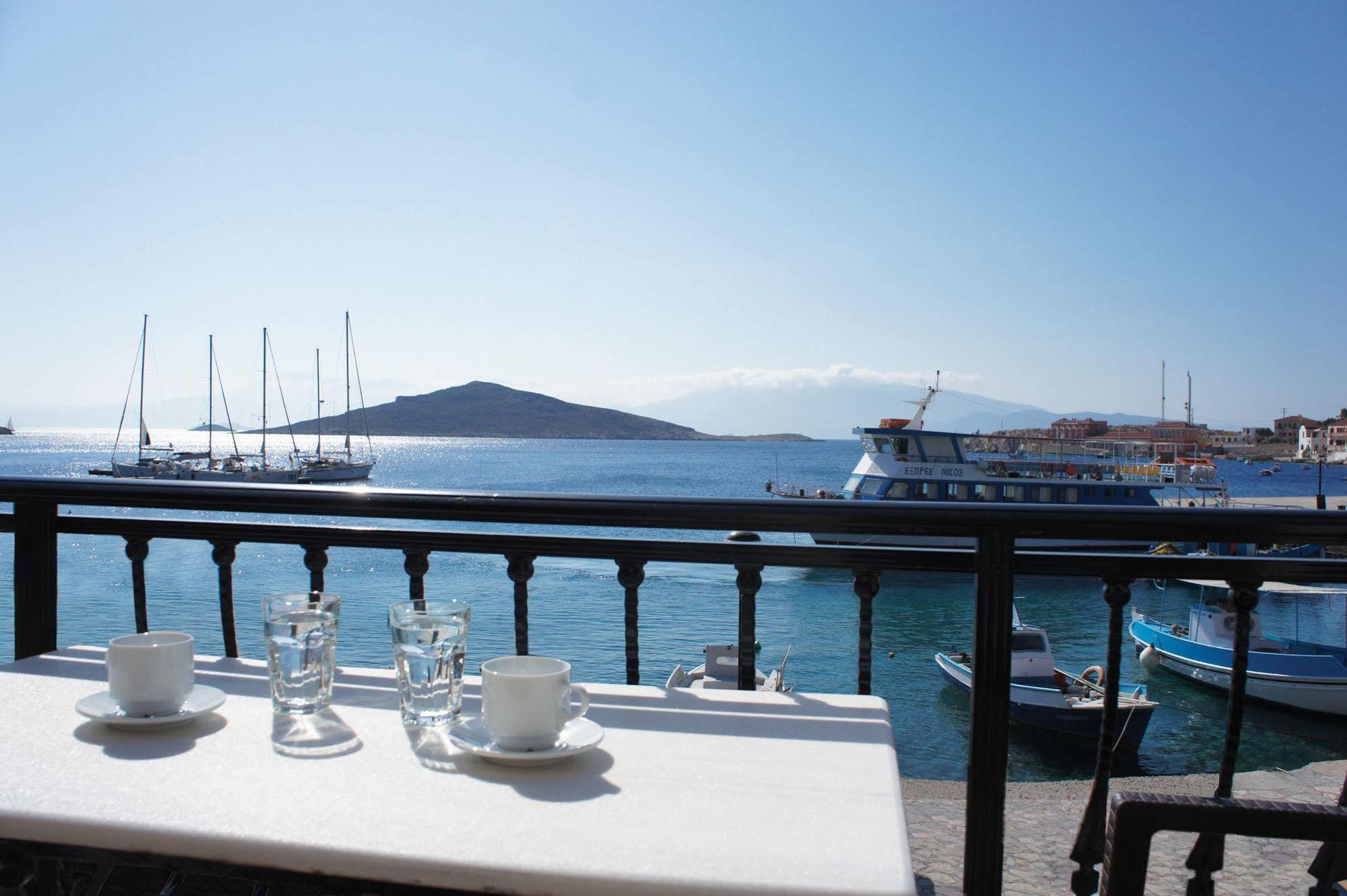 Aegean View Villas Chalki Town Esterno foto